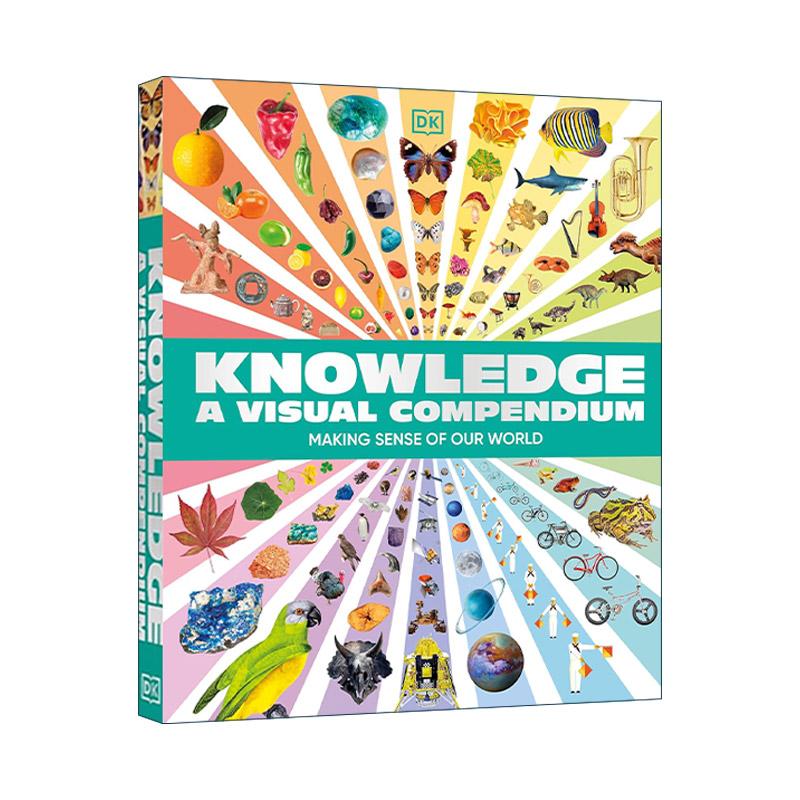 英文原版 Knowledge A Visual Compendium 知识视觉百科 DK人文历史自然科学科普百科精装 英文版 进口英语原版书籍
