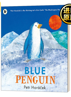 Blue Penguin 蓝色企鹅 Petr Horacek 英文原版儿童绘本