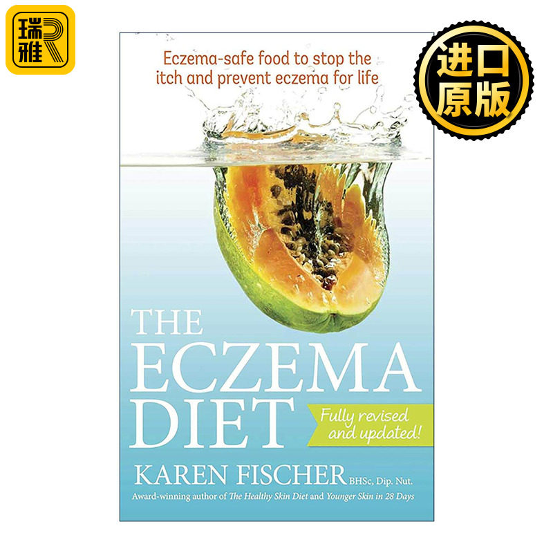 英文原版 The Eczema Diet 湿疹治疗与预防饮食计划 健康食谱 第二版 皮肤疾病 Karen Fischer 英文版 进口英语原版书籍