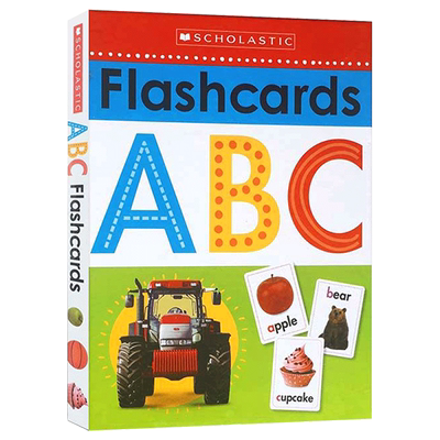 Write and Wipe Flashcards ABC Scholastic Early Learners  学乐字卡抽认闪卡