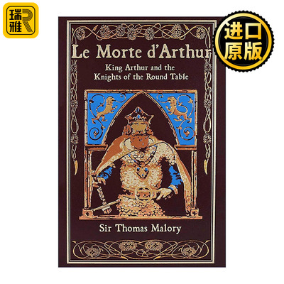 英文原版 Le Morte D'Arthur 亚瑟王之死 经典皮革精装经典Leather-bound Classics 英文版 进口英语原版书籍