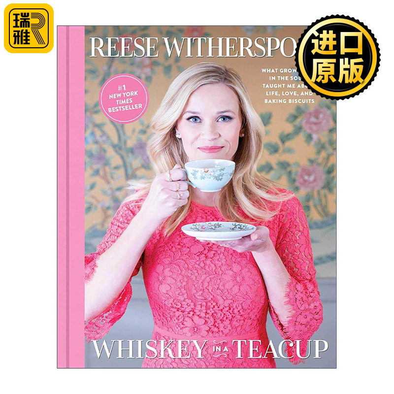 英文原版 Whiskey in a Teacup 茶杯里的威士忌 瑞茜威瑟斯彭 好莱坞电影明星 奥斯卡金像奖 精装 英文版 进口英语原版书籍图片