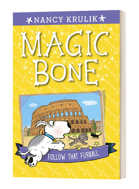 神奇的骨头3 英文原版 Follow That Furball #3 Magic Bone 英文版 儿童章节小说书 Nancy Krulik 进口英语原版书籍