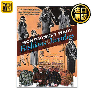 英文原版 Montgomery Ward Fashions of the Twenties 蒙哥马利沃德百货公司 20世纪的时尚 服装设计历史 JoAnne Olian 英文版