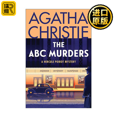 英文原版 The ABC Murders ABC谋杀案 阿加莎波洛系列 侦探小说 英文版 进口英语原版书籍