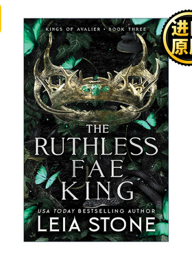 英文原版 The Ruthless Fae King The Kings of Avalier 03 阿瓦利尔之王系列3 无情的精灵王 奇幻小说 Leia Stone 英文版