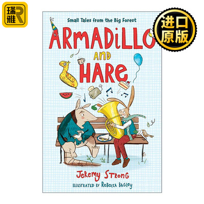 英文原版 Armadillo and Hare 如何与朋友相处 精装图画书 英文版 进口英语原版书籍