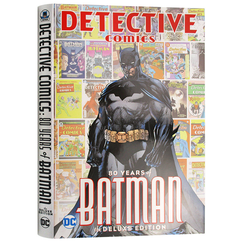 蝙蝠侠80周年精装豪华版 英文原版 DC漫画 彩色精装漫画书 Detective Comics 80 Years of Batman The Deluxe Edition DC Comics