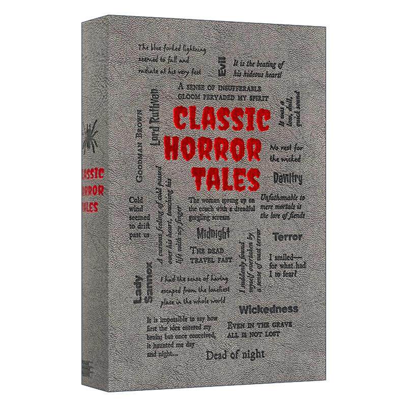 英文原版 Classic Horror Tales 经典恐怖故事 第2版 软精装皮质封面词云经典 Word Cloud Classics 英文版 进口英语原版书籍