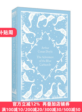 英文原版 The Adventure of the Blue Carbuncle