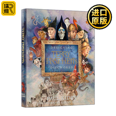 英文原版 Designing Terry Pratchett’s Discworld 特里·普拉切特 碟形世界视觉艺术书 精装 英文版 进口英语原版书籍