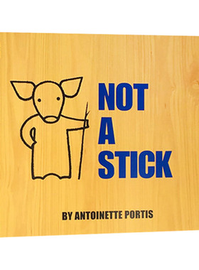 不止是根棍子 英文原版 Not a Stick 英文版 Antoinette Portis  纯全英文版正版原著进口英语书籍