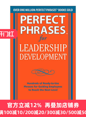 英文原版 Perfect Phrases For Leadership Developme 领导力发展的完美用语 英文版 进口英语原版书籍