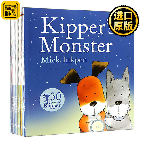 Kipper 10 Copy Ziplock 小狗奇普 10册套装 英文原版