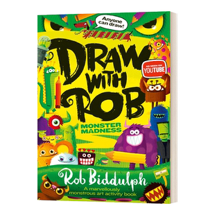 Draw With Rob Moster Madness 和罗伯比达尔夫一起画画#3 英文原版
