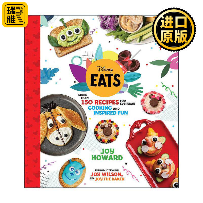 英文原版 Disney Eats 迪士尼美食 超过150种日常烹饪趣味健康食谱 精装 英文版 进口英语原版书籍