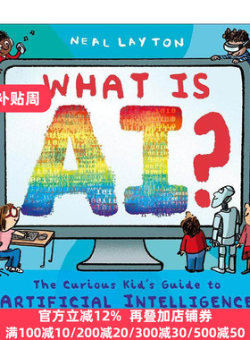 英文原版 What is AI 什么是人工智能 儿童科学科普百科绘本 Neal Layton 英文版 进口英语原版书籍