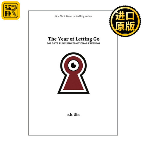 英文原版 Year Of Letting Go 情绪按钮 停止焦虑 摆脱负面情绪的21种方法 精装 英文版 进口英语原版书籍