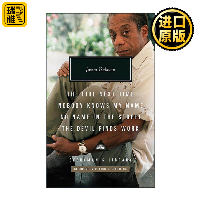 英文原版 James Baldwin Collection 詹姆斯·鲍德温 下一次将是烈火 没有人知道我的名字 他的名字被遗忘 魔鬼找工作 Evryman精装