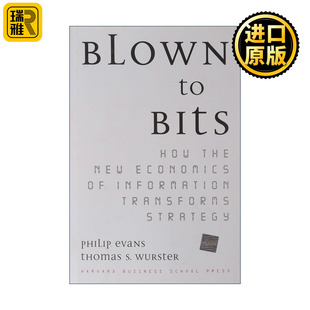 英文原版 書籍 精裝 如何通過新信息經濟學轉變戰略 Bits 進口英語原版 哈佛商業評論 Philip Evans 企業轉型管理 Blown 炸成碎片