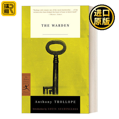英文原版 The Warden (Modern Library Classics) 养老院院长 Anthony Trollope安东尼·特罗洛普 兰登书屋现代图书馆经典系列