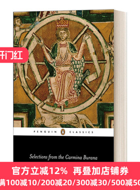 选自“布兰娜诗歌” 诗歌翻译 英文原版 Selections from the 'Carmina Burana' A Verse Translation 英文版 进口英语原版书籍