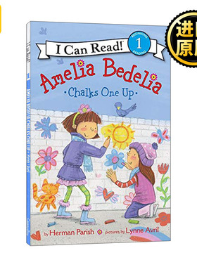 英文原版 Amelia Bedelia Chalks One Up I Can Read Level 1