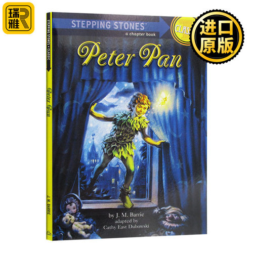 Peter Pan Stepping Stones Books Classic 彼得潘 英文原版