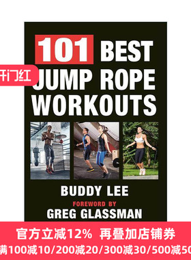 英文原版 101 Best Jump Rope Workouts 101种跳绳运动 高效有氧 健身训练指南 Buddy Lee 英文版 进口英语原版书籍