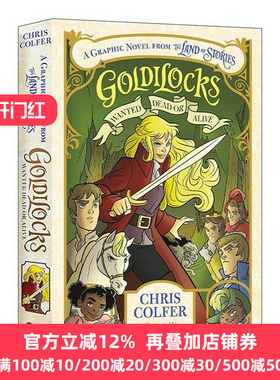 英文原版 Goldilocks Wanted Dead or Alive 金发姑娘 生死论 漫画 英文版 进口英语原版书籍