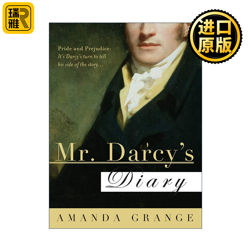 英文原版 Mr. Darcy's Diary 达西先生的日记 傲慢与偏见 Amanda Grange 英文版 进口英语原版书籍