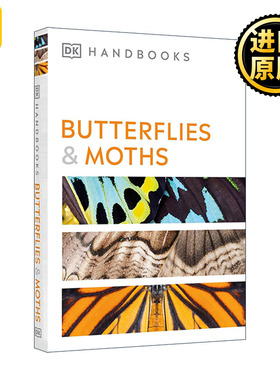Handbooks Butterflies and Moths 英文原版
