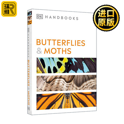 Handbooks Butterflies and Moths 蝴蝶和飞蛾 DK自然百科指南