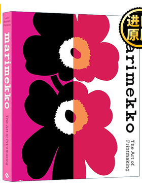 英文原版 Marimekko The Art of Printmaking 玛莉美歌70周年官方纪念册 印花艺术 时尚潮流服装设计画册精装 进口英语原版书籍