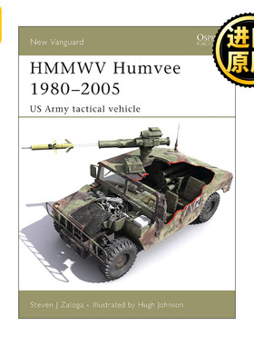 英文原版 HMMWV Humvee 1980–2005 美国HMMWV悍马 先锋武器系列 英文版 进口英语原版书籍