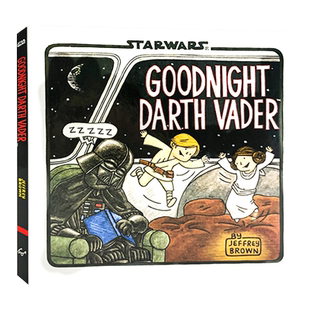 Star Wars Goodnight Darth Vader 星球大战 晚安黑武士 精装幽默绘本 Jeffrey Brown