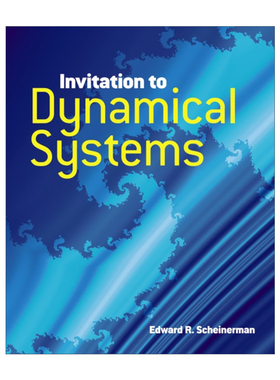 英文原版 Invitation to Dynamical Systems 动力学系统的邀请 Prof. Edward R. Scheinerman 英文版 进口英语原版书籍