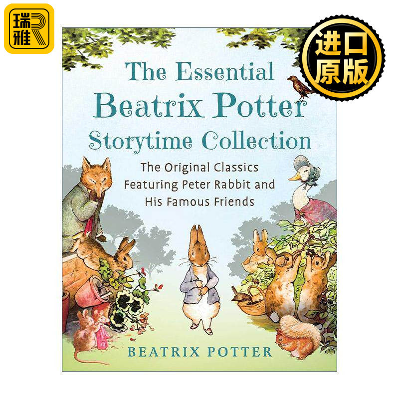 英文原版 The Essential Beatrix Potter Storytime Collection 碧雅翠丝·波特故事精选 精装 儿童经典作品集 进口英语原版书籍