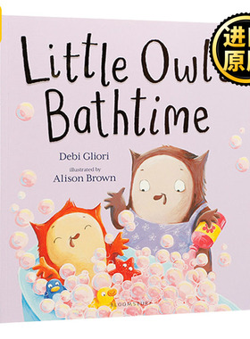 Little Owl's Bathtime 小猫头鹰洗澡时间 英文原版儿童绘本
