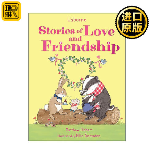 英文原版 Stories of Love and Friendship 鼹鼠与獾的爱与友谊之书 精装 英文版 进口英语原版书籍