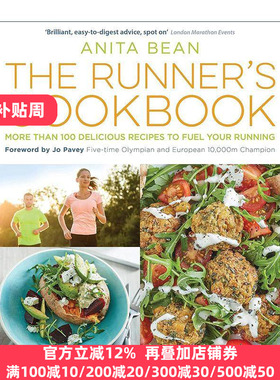 英文原版 The Runner's Cookbook 跑步者食谱书 100道激发跑步韧力的简易食谱 英文版 进口英语原版书籍