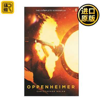 Oppenheimer 奥本海默 原子弹之父 诺兰执导电影剧本书