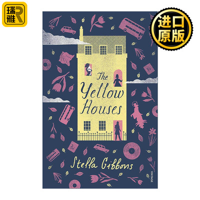 英文原版 The Yellow Houses 黄色小屋 斯黛拉·吉本思Stella Gibbons小说 令人难以宽慰的农庄作者 英文版 进口英语原版书籍