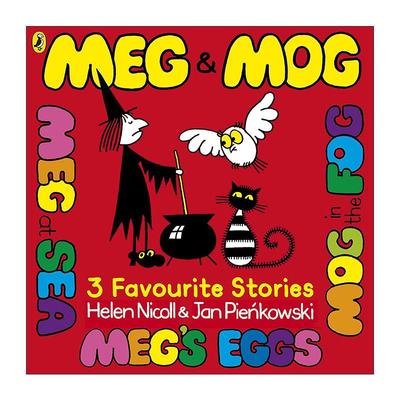 英文原版 Meg and Mog Three Favourite Stories 女巫麦格和小猫莫格 三合一故事集 英文版 进口英语原版书籍