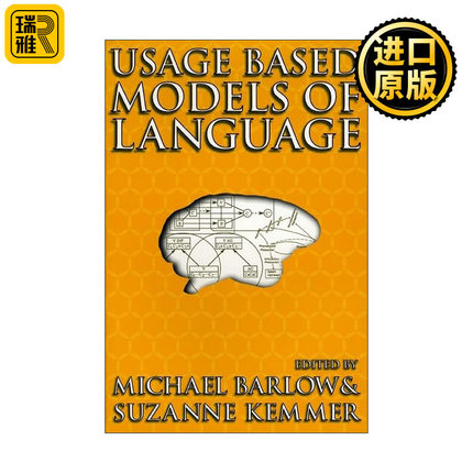 正版英语原版 Usage Based Models of Language
