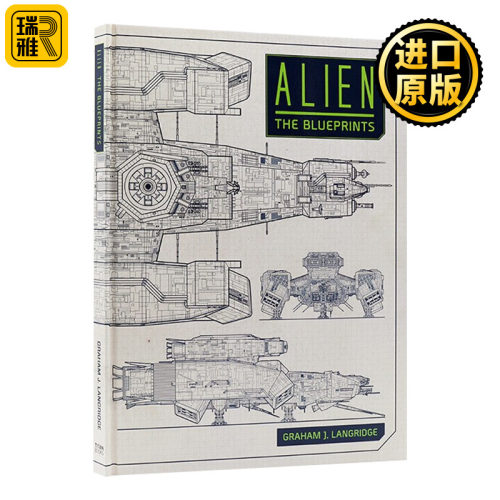 正版 Alien: The Blueprints 异形设定集 蓝图设定