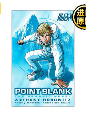 英文原版 Point Blank the Graphic Novel Alex Rider 02 直射点 少年007系列2 漫画小说 Anthony Horowitz 进口英语原版书籍