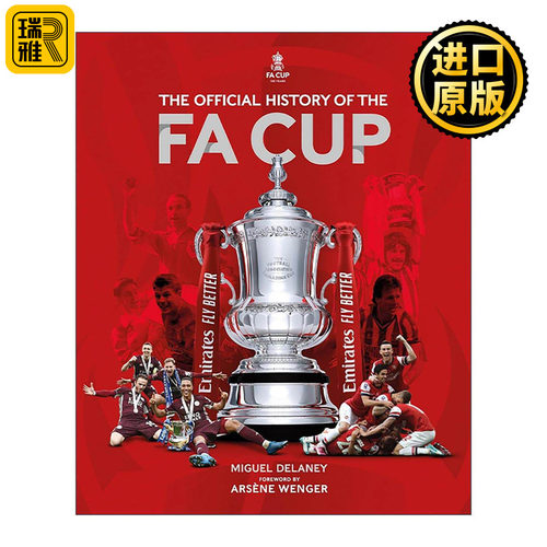 英文原版 The Official History of The FA Cup 英格兰足球总杯官方历史纪念画册精装 英文版 进口英语原版书籍