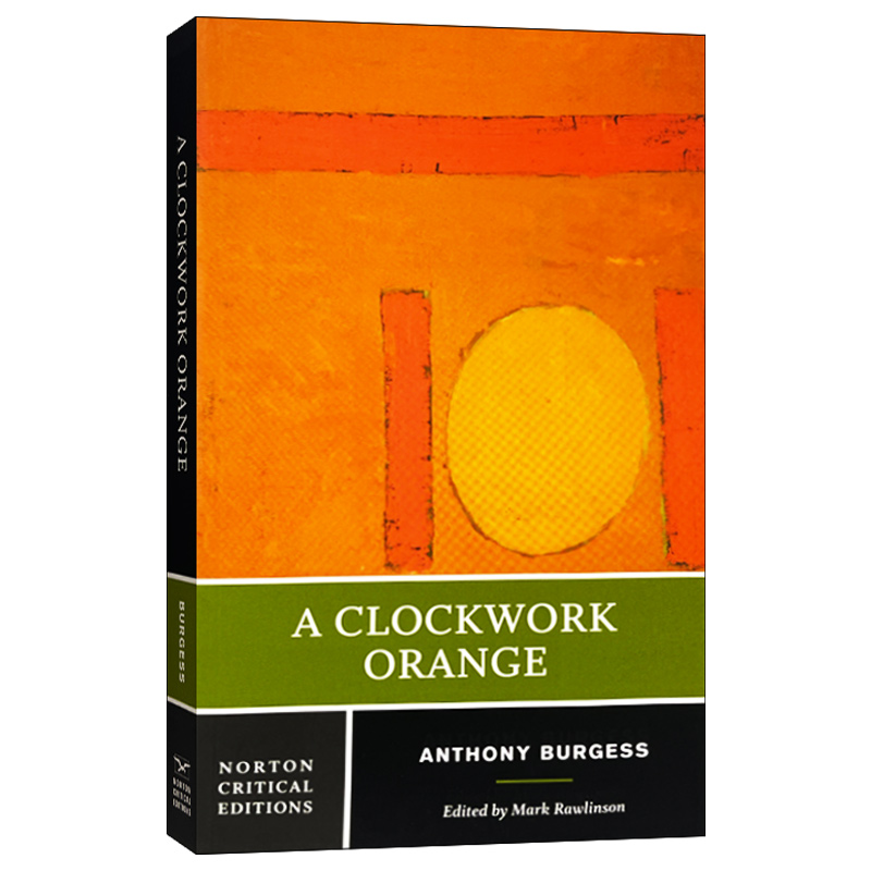 发条橙子诺顿文学解读系列英文原版 A Clockwork Orange英国文学选集Norton Anthology English Literature进口英语原版书籍-封面