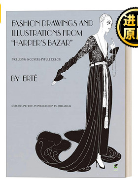 Fashion Drawings and Illustrations from Harper's Bazar 英文原版